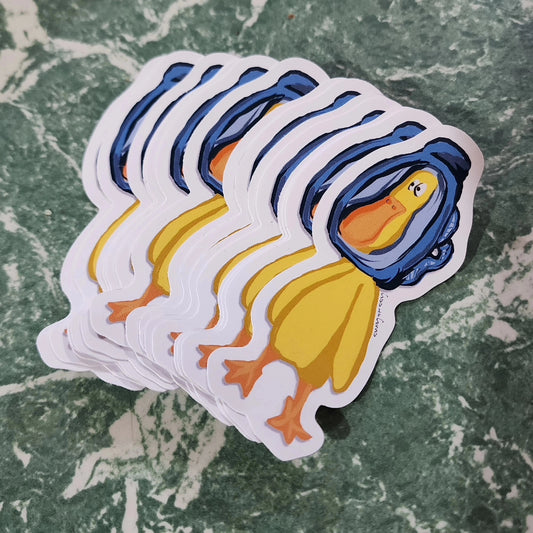 Space Duck Sticker