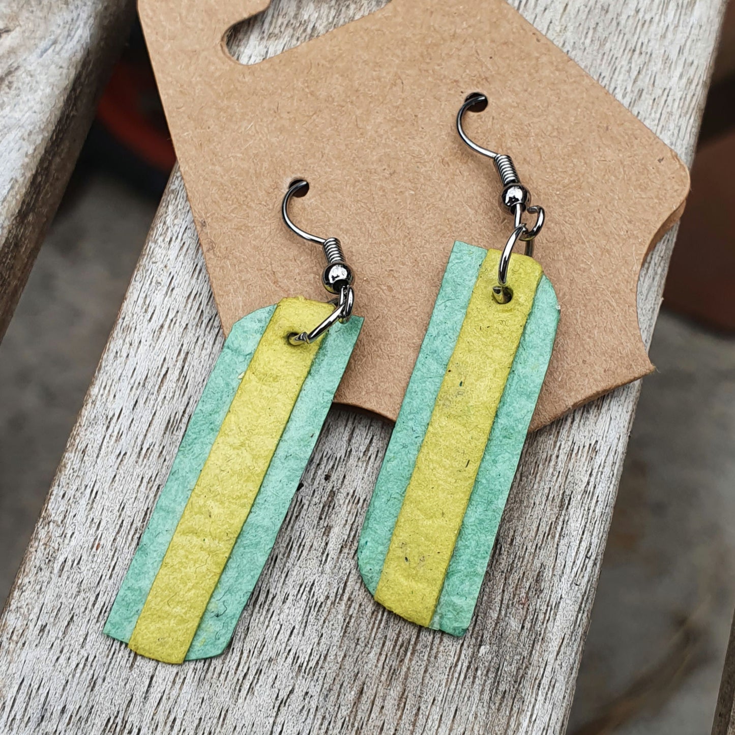Zest - Handmade Paper Earrings