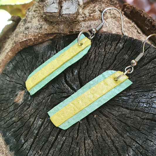 Zest - Handmade Paper Earrings